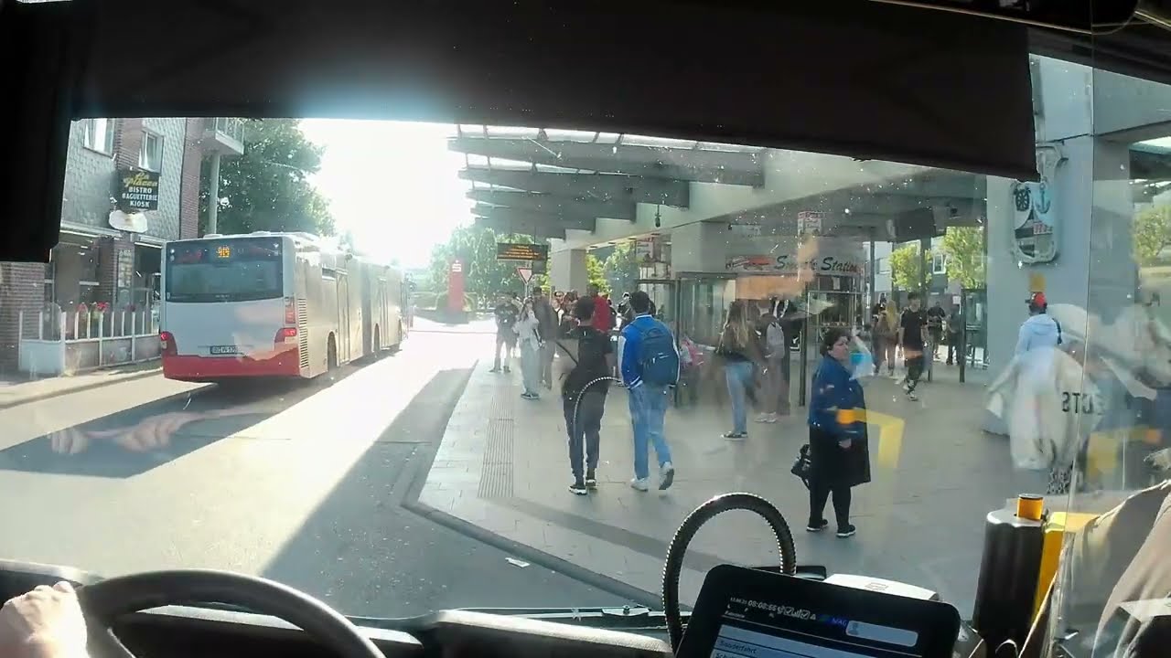 SEV┋RB36/RE44┋Ruhrort BF - Bottrop HBF┋Der Bus ist total voll mit Schulklassen