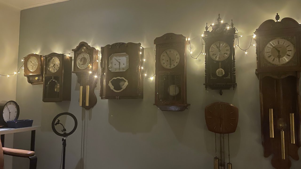 My silent clock collection