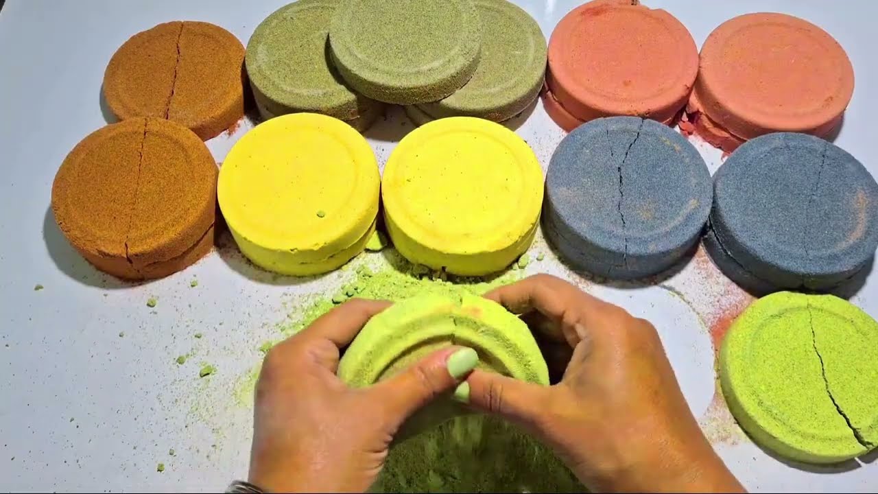 variety textures compilation crush ASMR 
