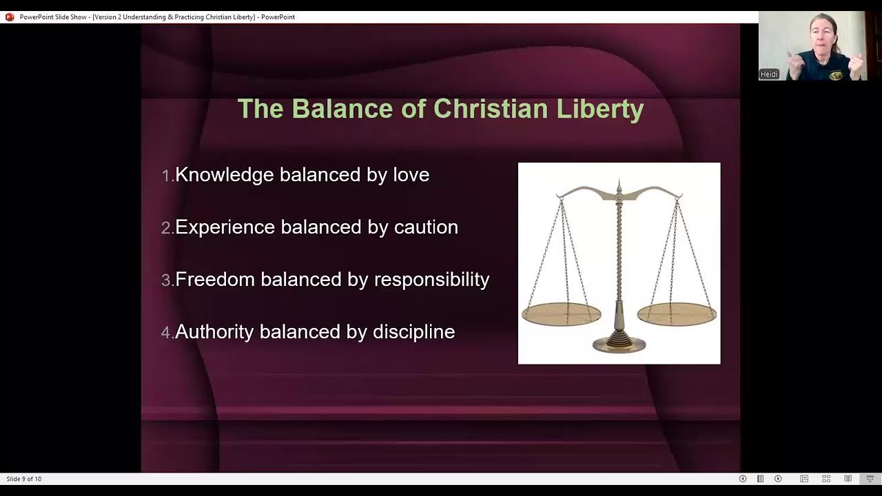 Session 5: Understanding and Practicing Christian Liberty