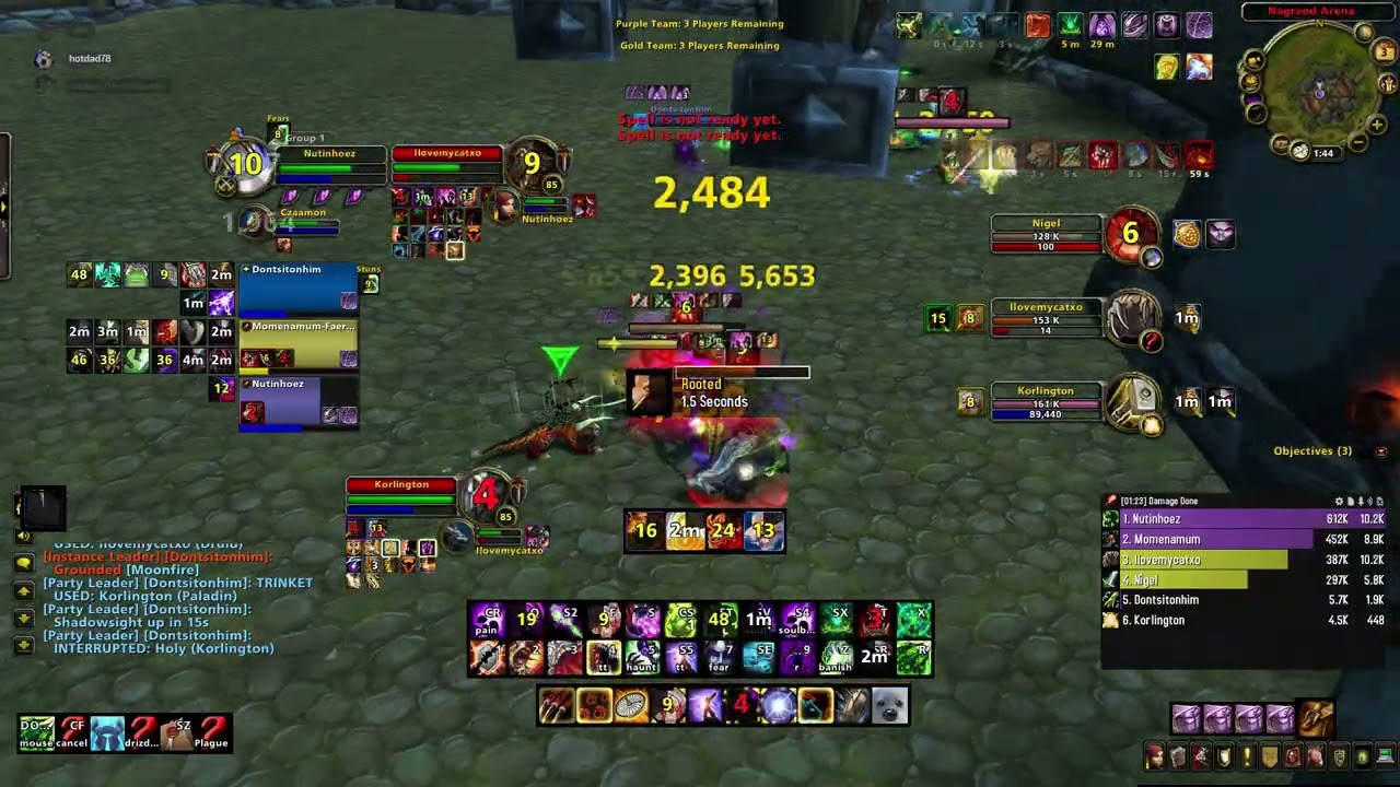 Gladiator Cataclysm Warlock 3v3