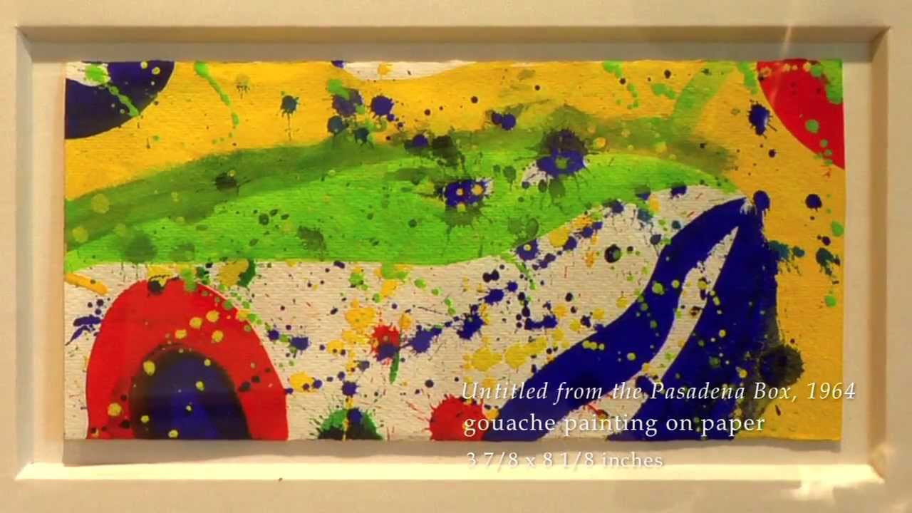 SAM FRANCIS : CALIFORNIA ZEN : LESLIE SACKS FINE ART
