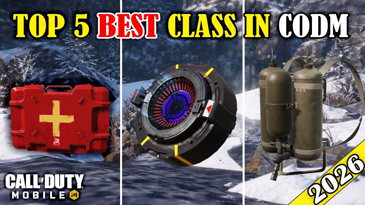 Топ-5 лучших классов в Call of Duty Mobile в 2026 году?