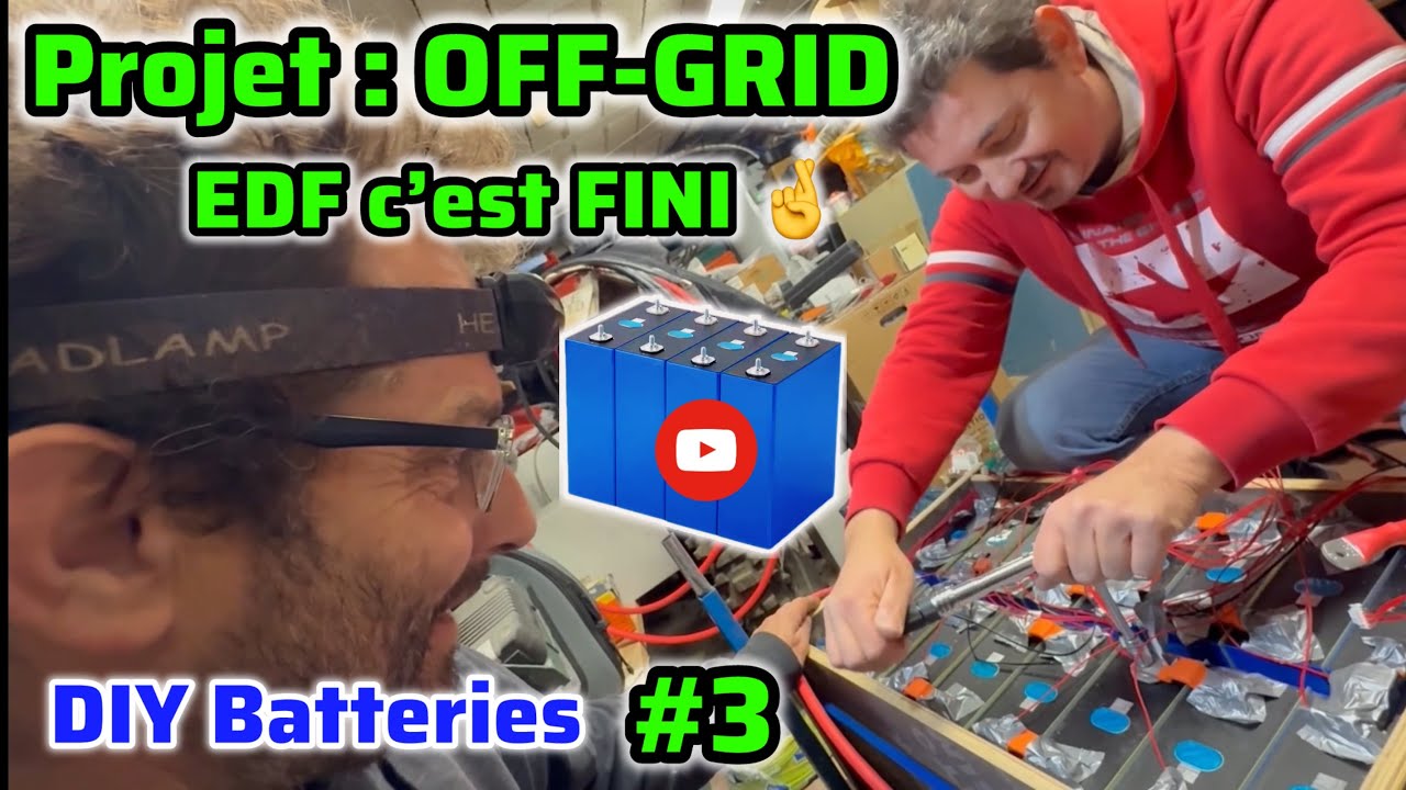 EDF c'est FINI pour moi : DIY Batteries LFPO4 #3  Feat. @e2nomy