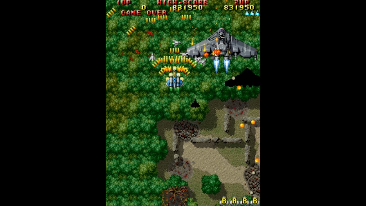 Raiden II (Arcade) - No-Miss 1-ALL