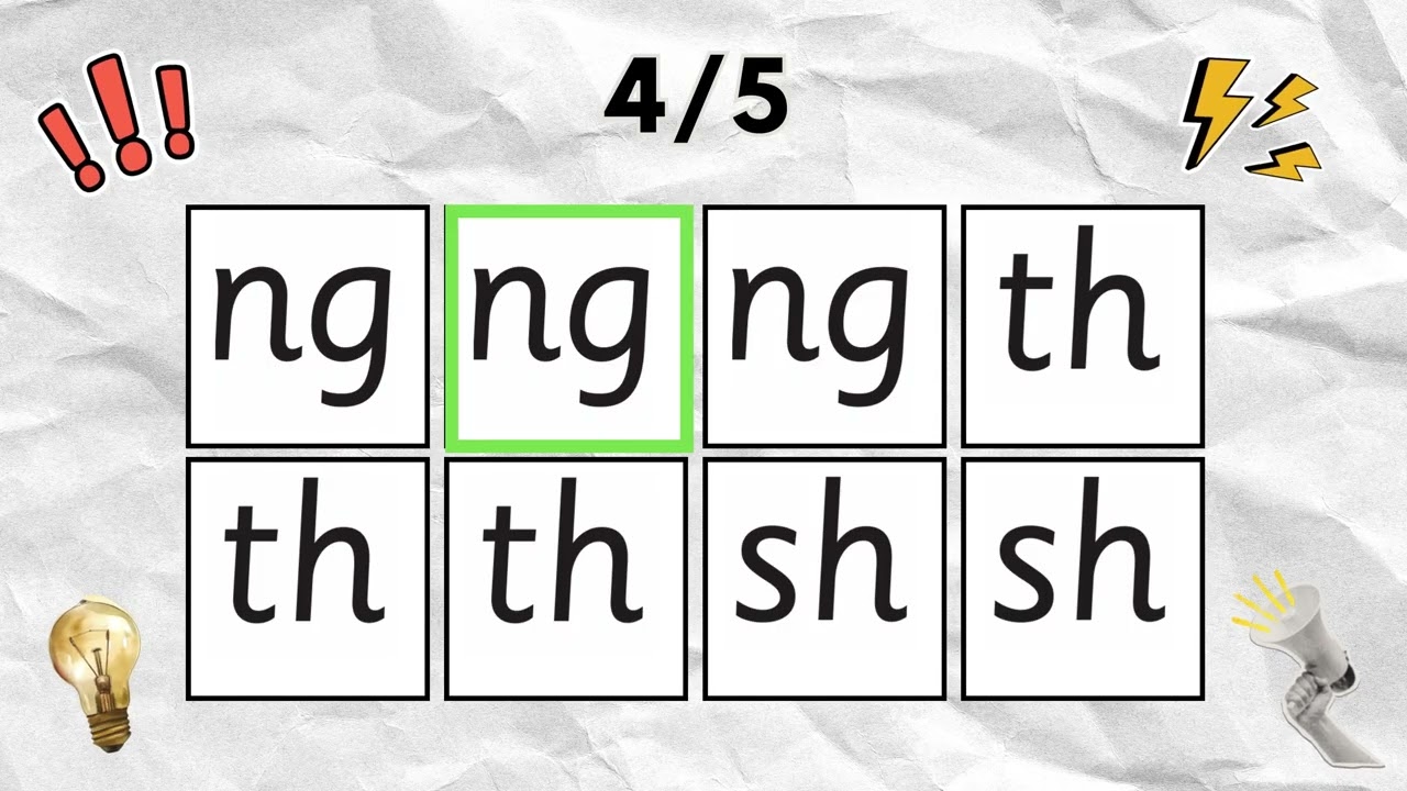 Say The Word On Beat Challenge | Level 1 - 4 | Phonics (Set 1 Special Friends) Classroom Brain Break