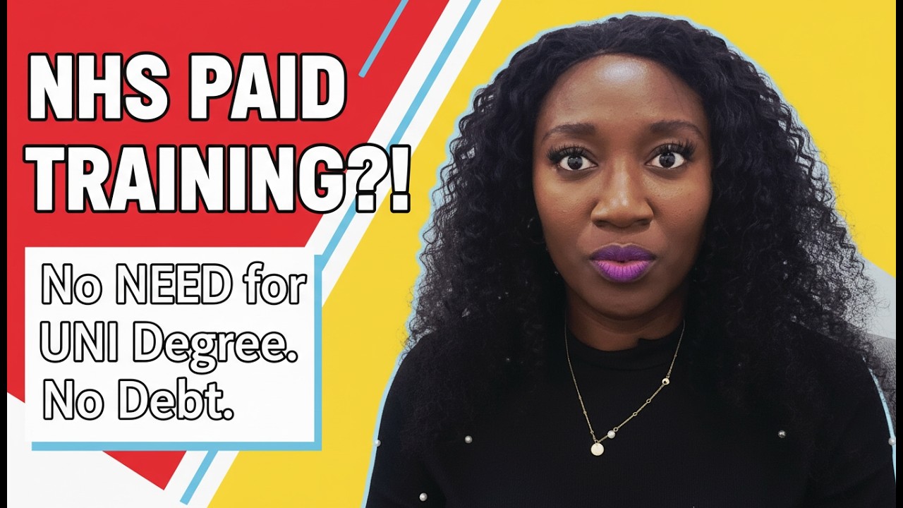Get Paid to Train in the NHS (No Degree Debt)