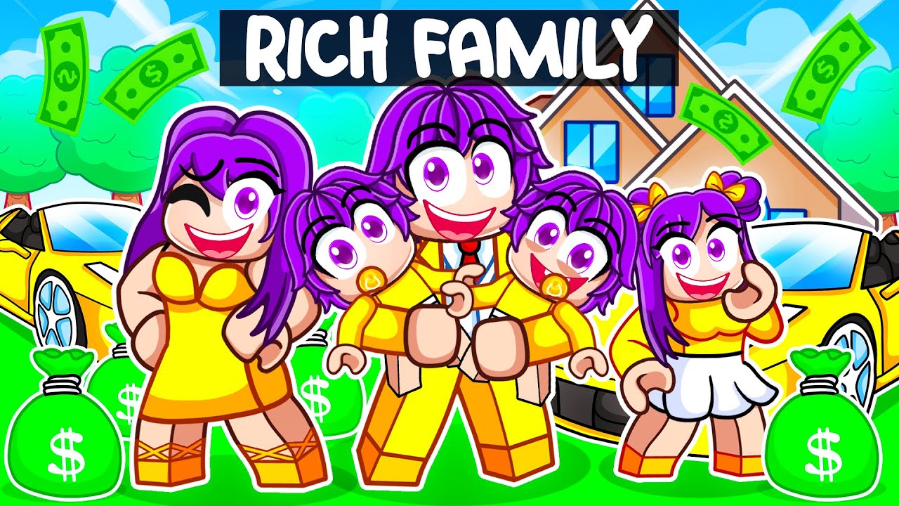 Dash Starts A RICH FAMILY In Roblox...