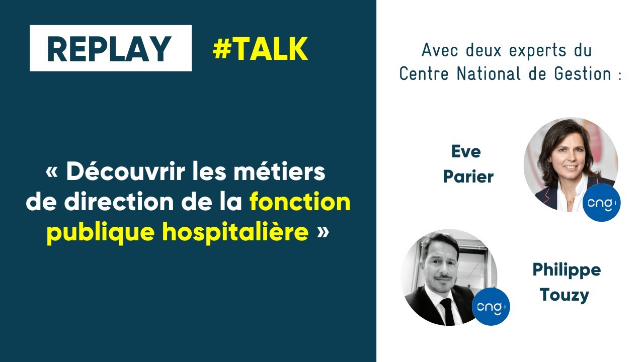 Les métiers de direction de la fonction publique hospitalière