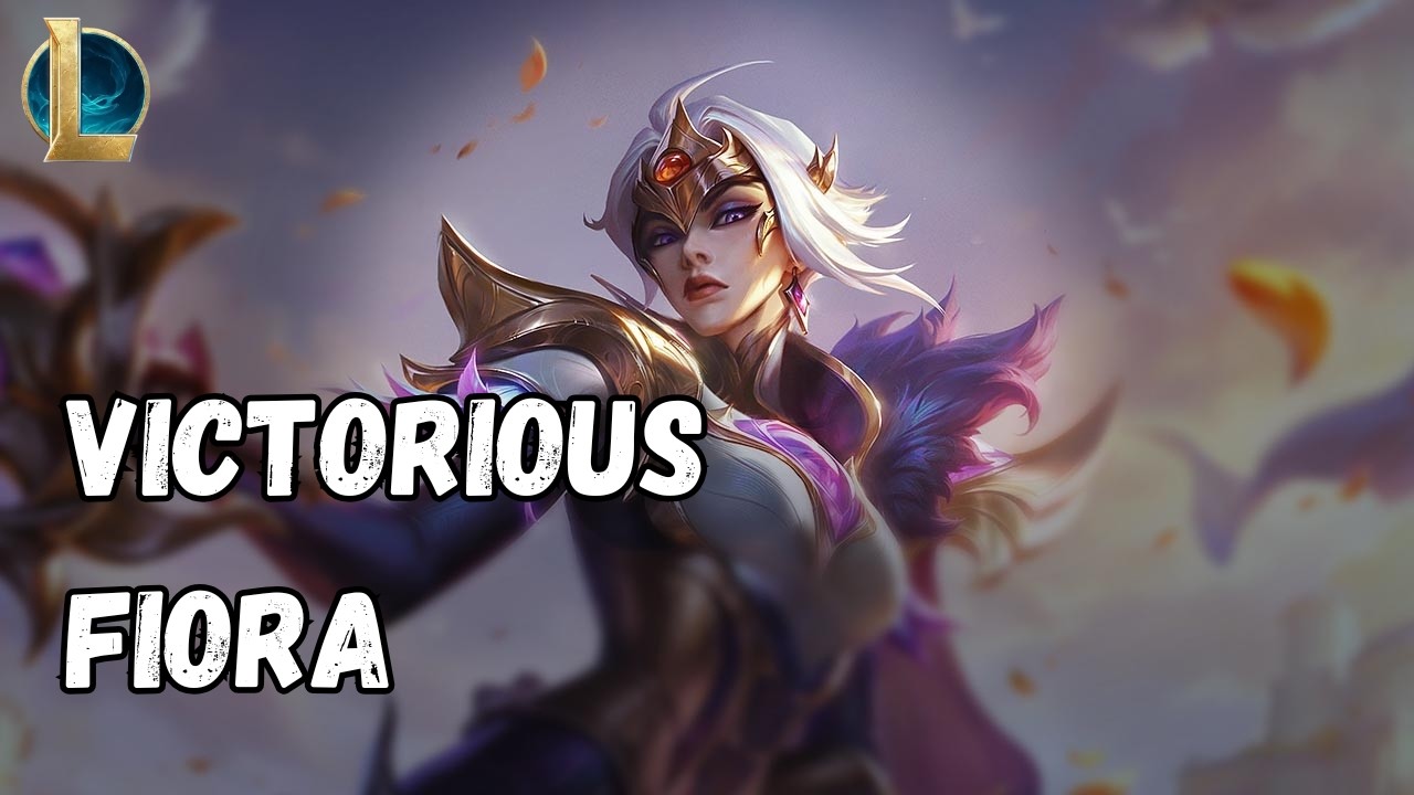 Victorious Fiora Skin Spotlight from League of Legends