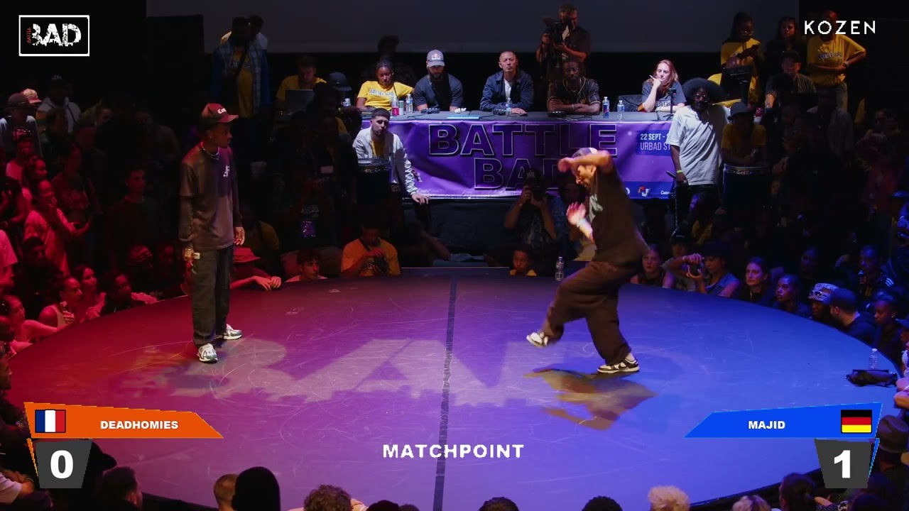 DEADHOMIES vs MAJID - Battle BAD 2023 - HIP-HOP Top 8