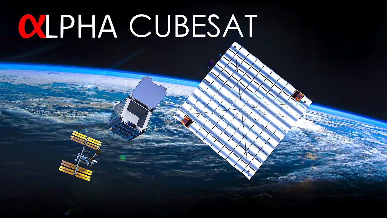Space Holograms and Light Sails - Alpha CubeSat!