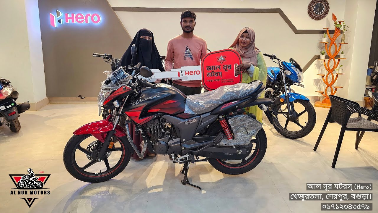 Hero Hunk 150 SDM Delivered Alhamdulliah. 