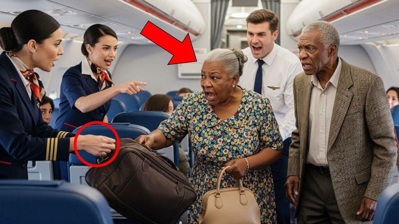 Elderly Black Couple Kicked Out of Business Class—Minute Later The CEO Shuts Down the Entire Flight