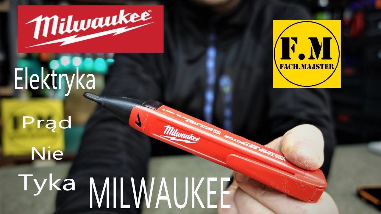 TEST!!! Detektor Napięcia Milwaukee 2200-40
