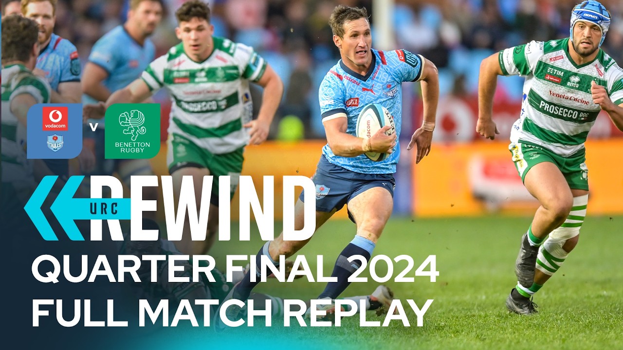 Thrilling High-Stakes Rugby | Vodacom Bulls v Benetton | Quarter Final 2024