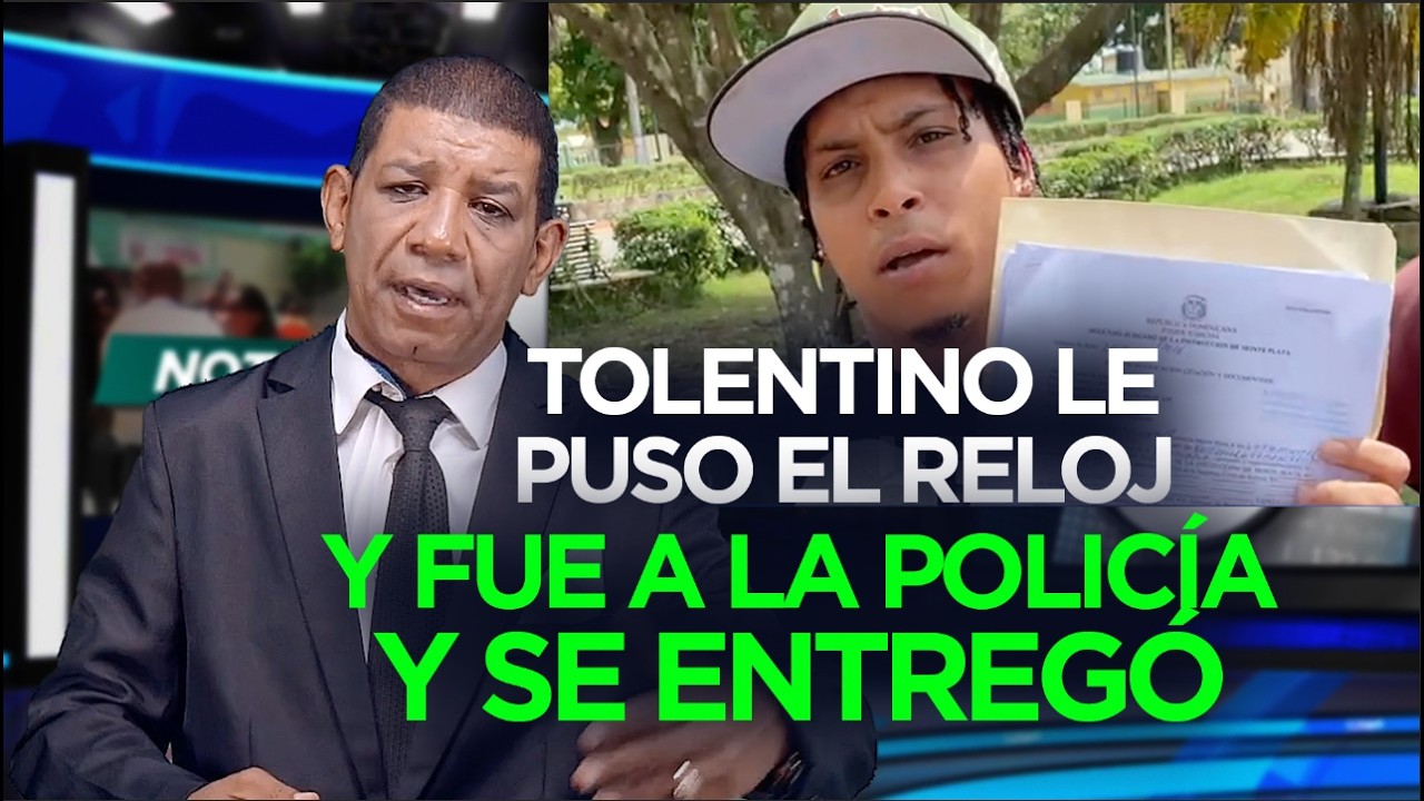 A este joven LE PUSIERON EL RELOJ DE TOLENTINO, fue inteligente y se entregó