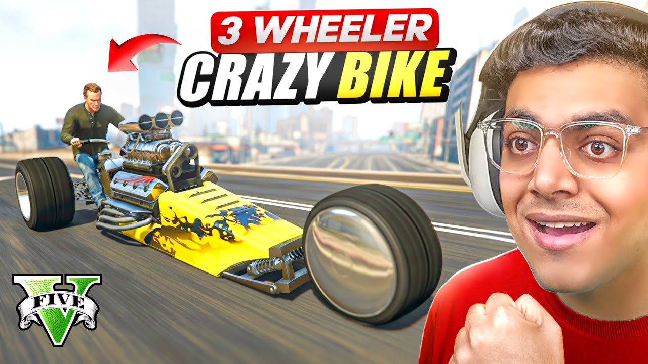 Is This The Most Unique Motorcycle In GTA 5 RP? 😱 Grand RP Three Wheel Motorcycle Modifications 🔥