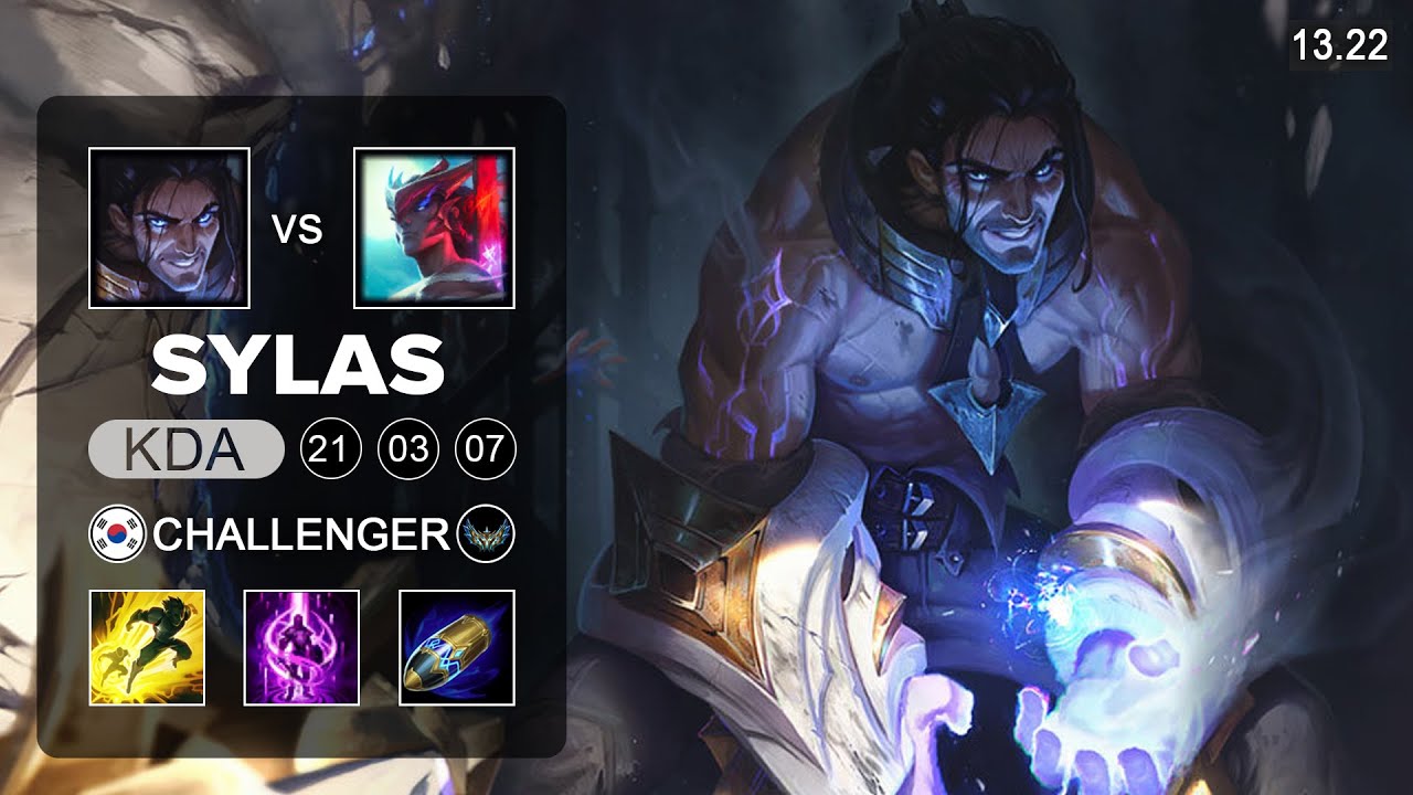 Sylas vs Yone Mid   KR Challenger   Patch 13 22 Season 13