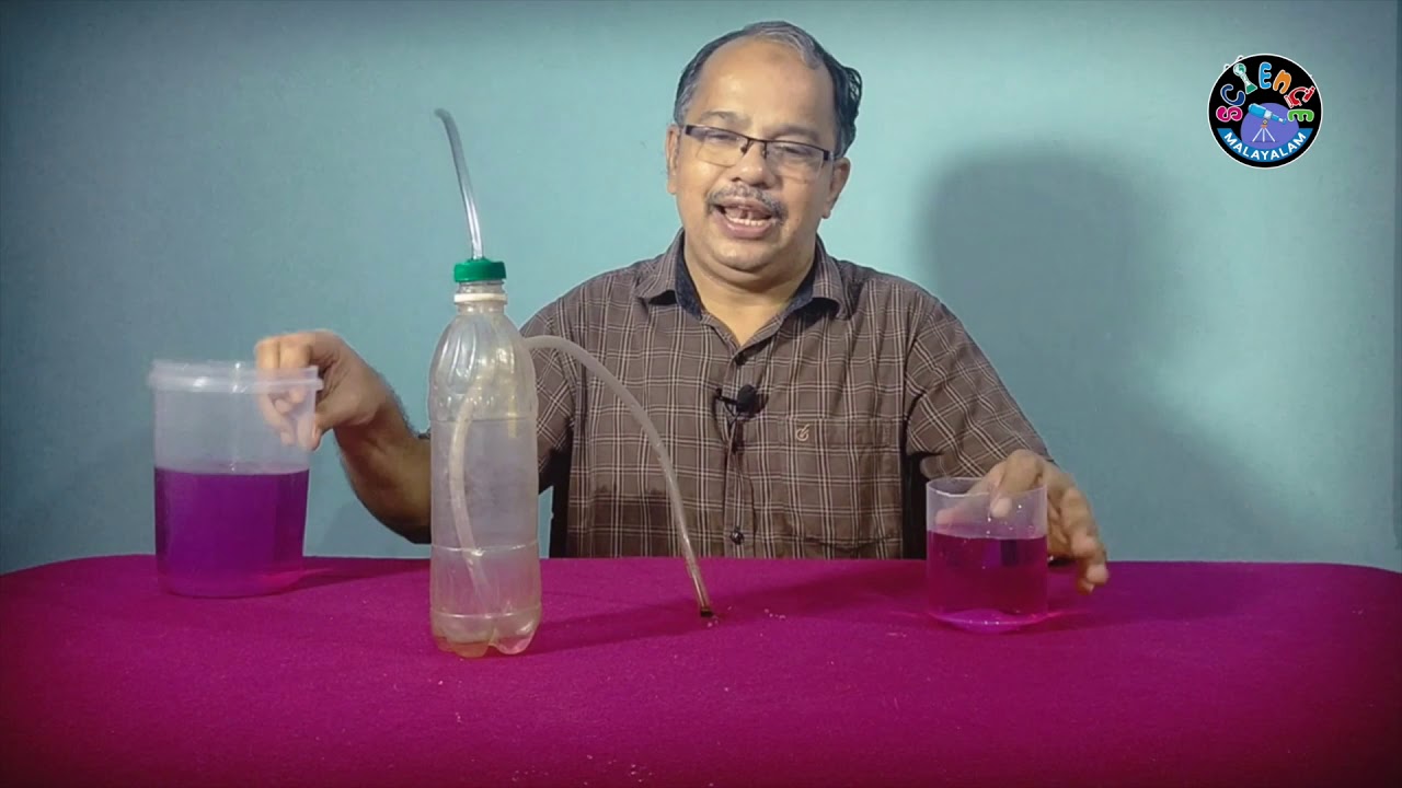 How to fill water without opening a bottle I Science experiment I ILLIAS PERIMBALAM I Science Mal...