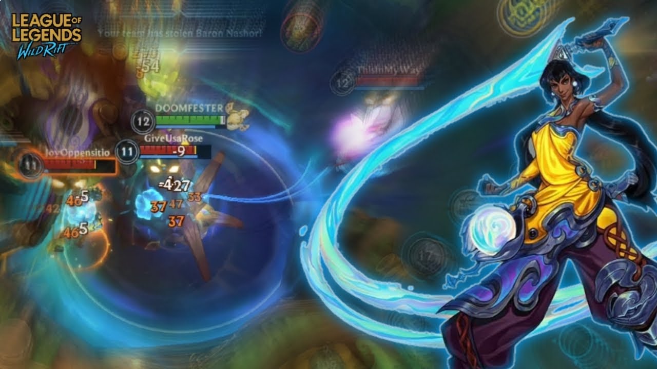 I Carried My Team With Nilah In The Mid Lane | Wild Rift