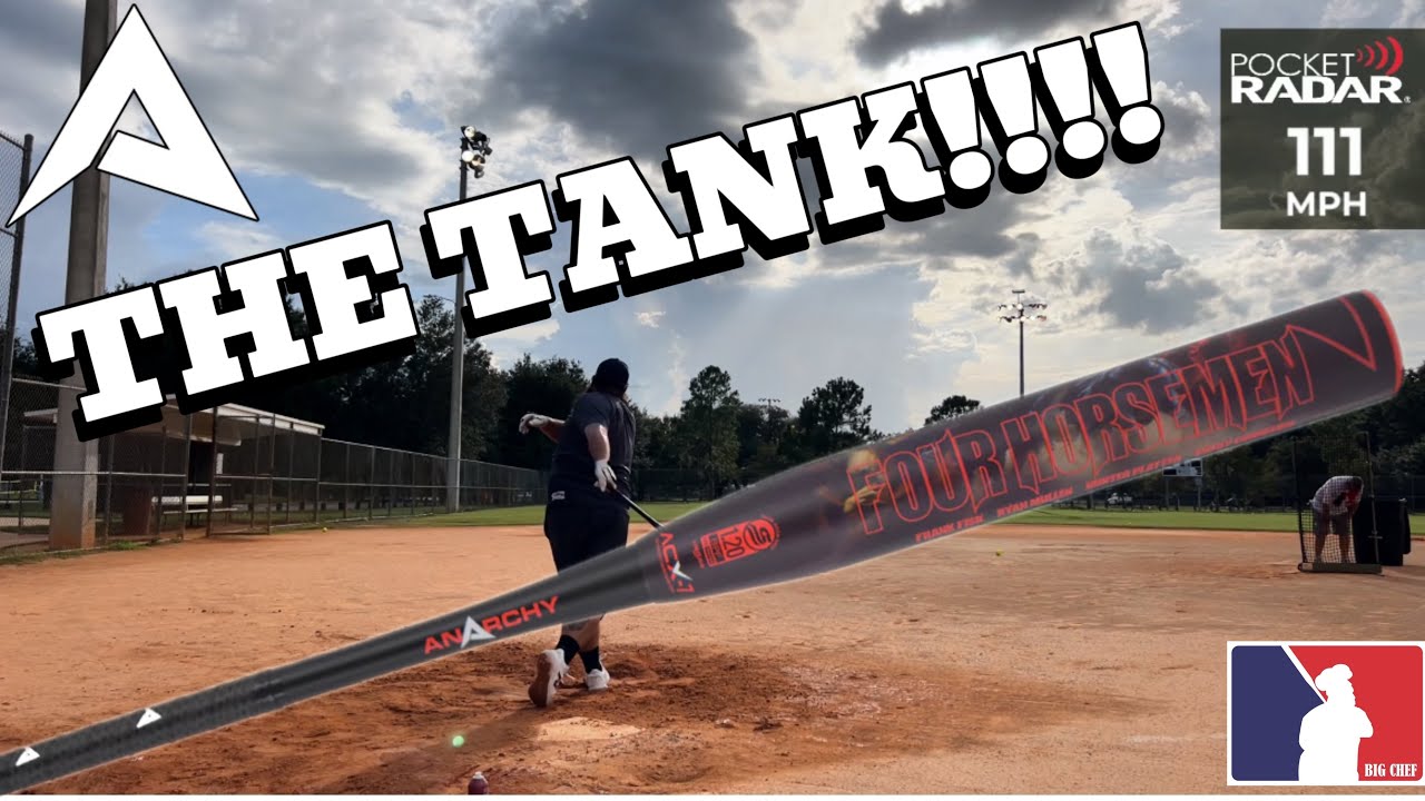ANARCHY FOUR HORSEMEN USSSA SOFTBALL BAT WITH FRANK FISK
