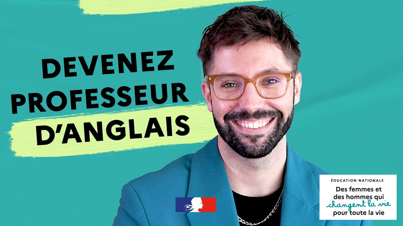 Devenir professeur d'anglais