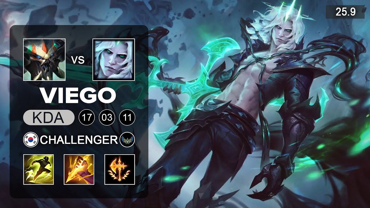 Viego vs Skarner Jungle - KR Challenger - Patch 25.9 Season 15
