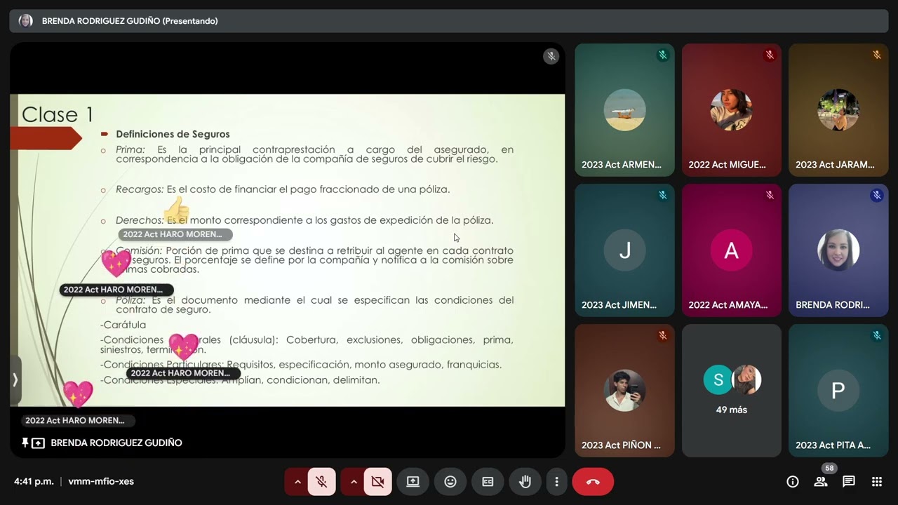 Estadística de Seguros clase 1