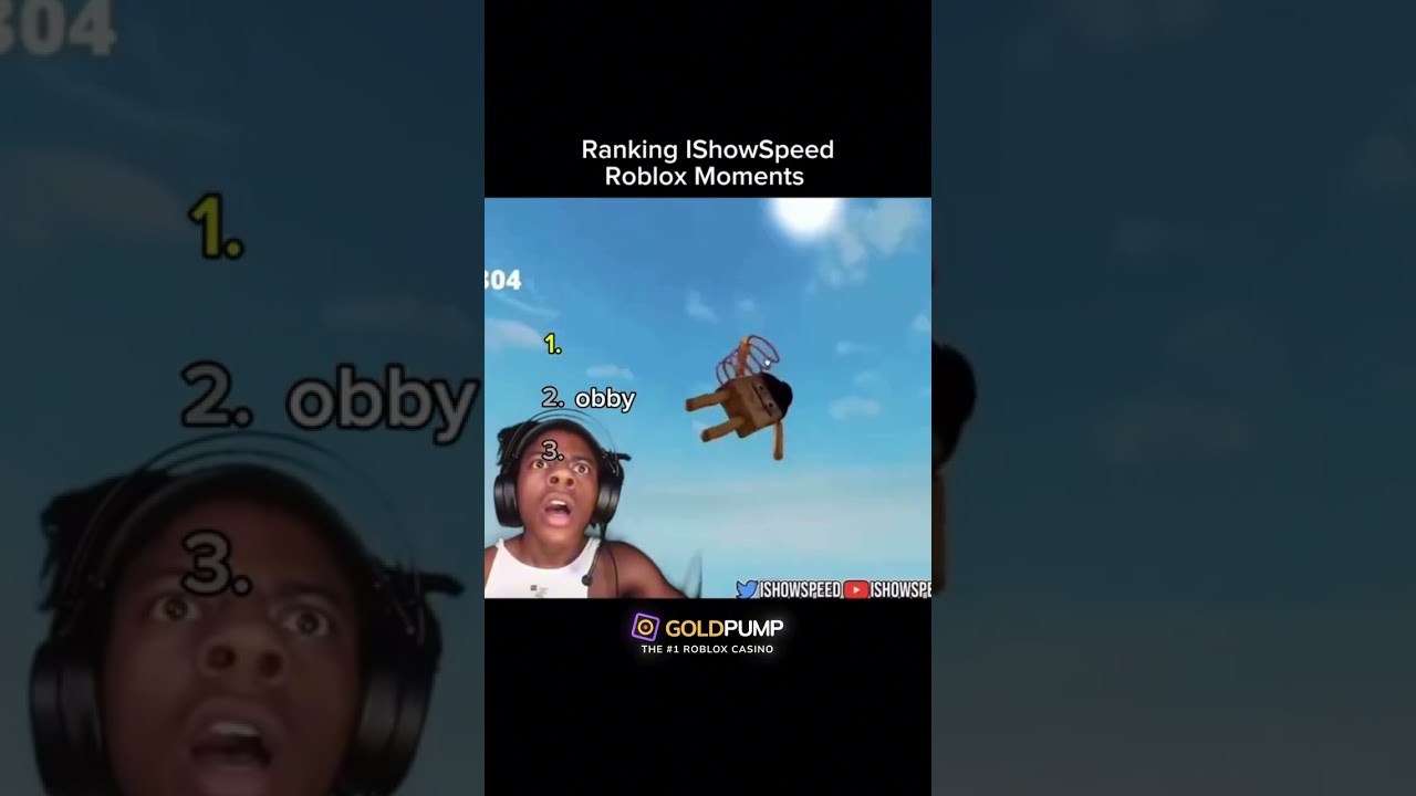 ishowspeed Robiox Moments 