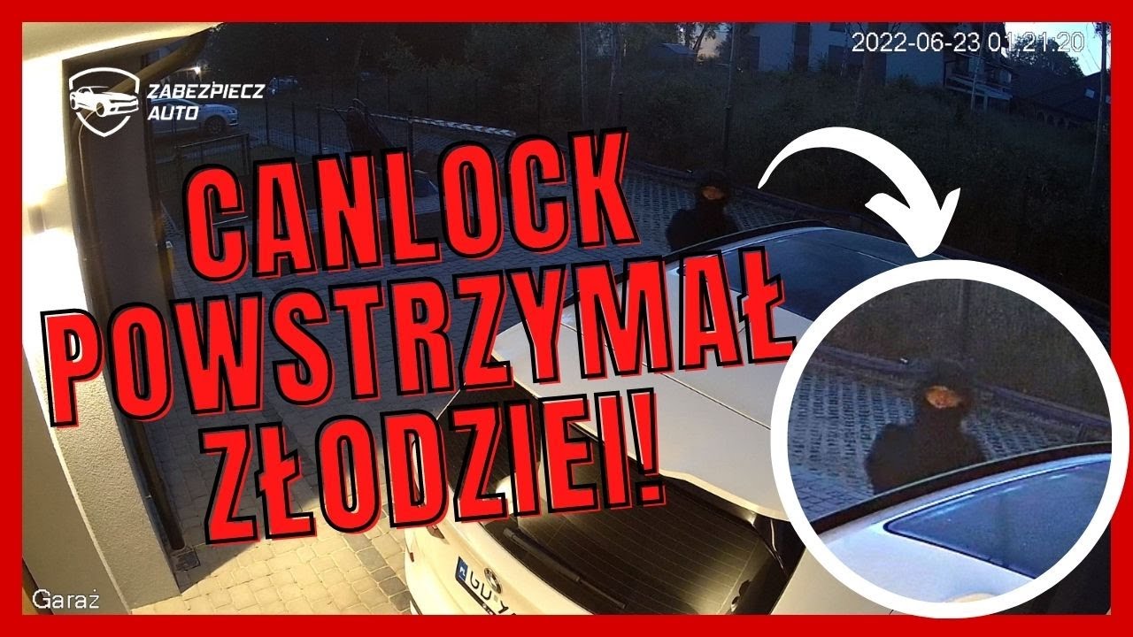 CanLock powstrzymał złodziei! NIEUDANA próba kradzieży samochodu BMW X3 - Kradzież na walizkę ZOBACZ