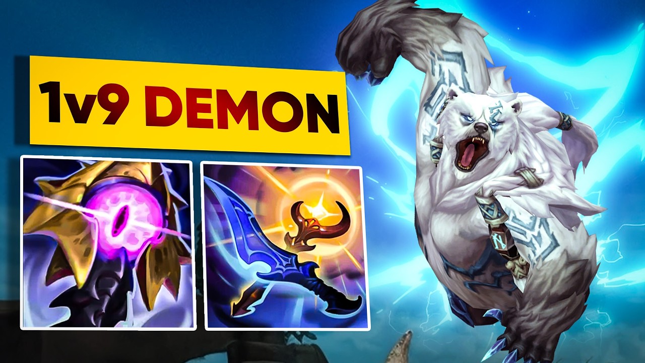 I Turned Volibear Into a Late-Game DEMON ⚡ 1v9 Explained