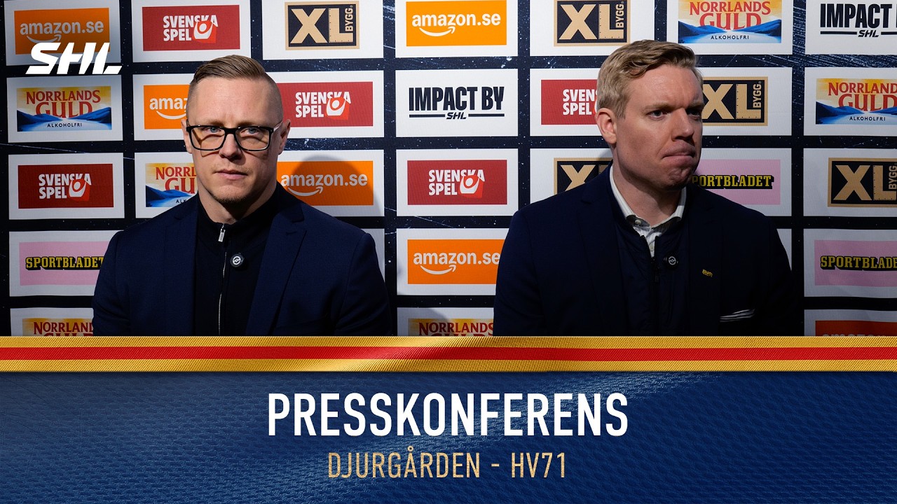 PRESSKONFERENS 🎙️ | DIF-HV71 4-0