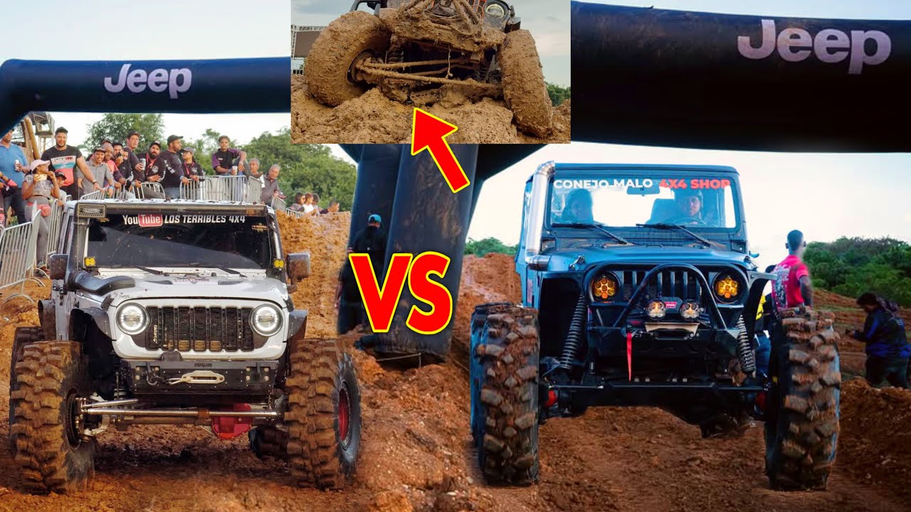 DESAFIO JEEP VS JEEP EN COMPETENCIA EXTREMA 4X4 LA WAR OFF ROAD RD