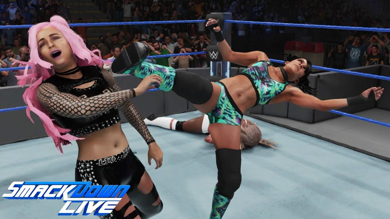 WWE 2K19 SMACKDOWN LIVE ALICIA FOX VS DAKOTA KAI