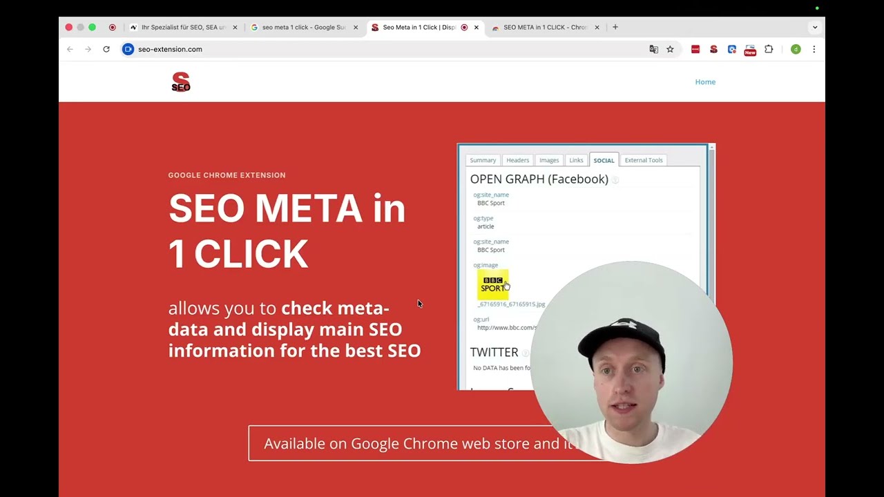 SEO META in 1 CLICK - Tool-Tipp vom SEO Freelancer