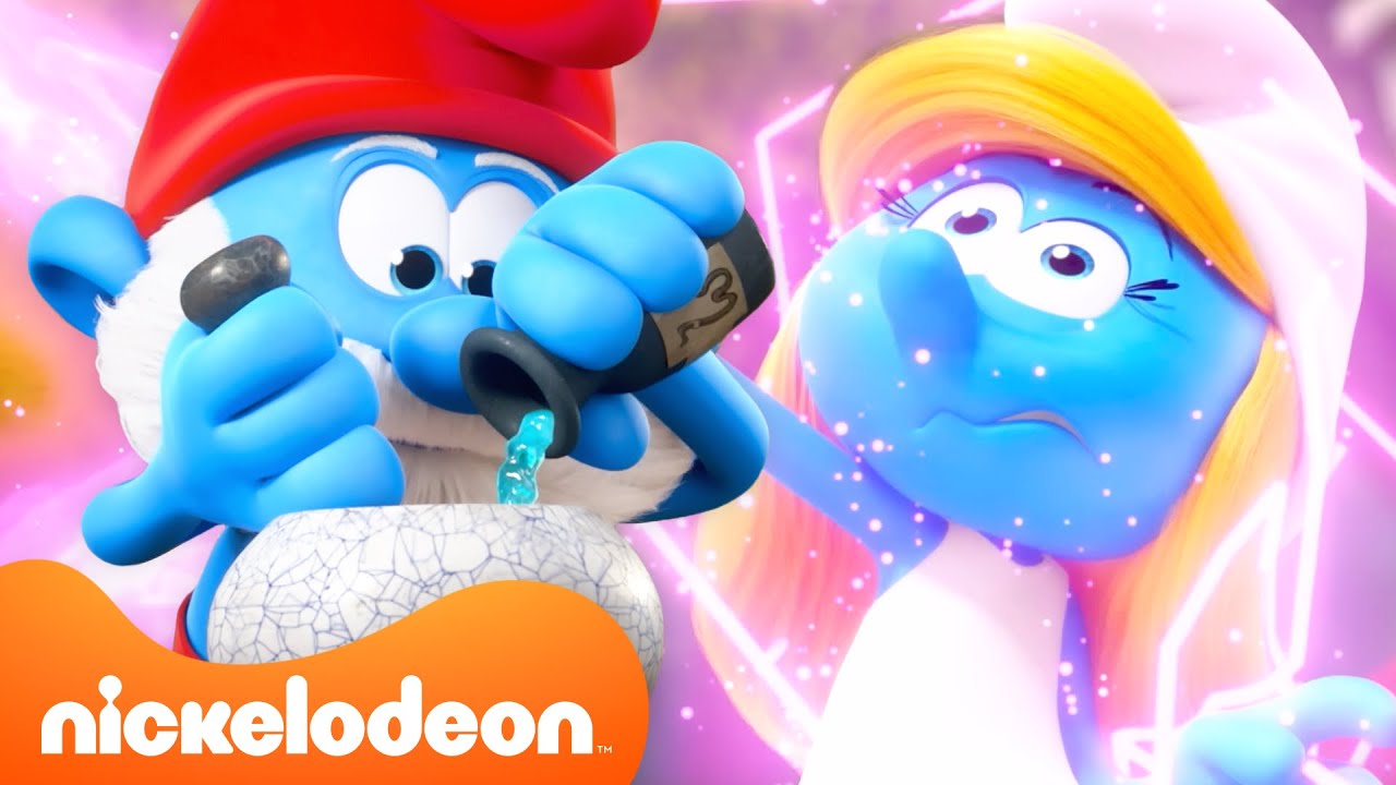 30 минут ВОЛШЕБНЫХ приключений Смурфиков ✨ | Nicktoons
