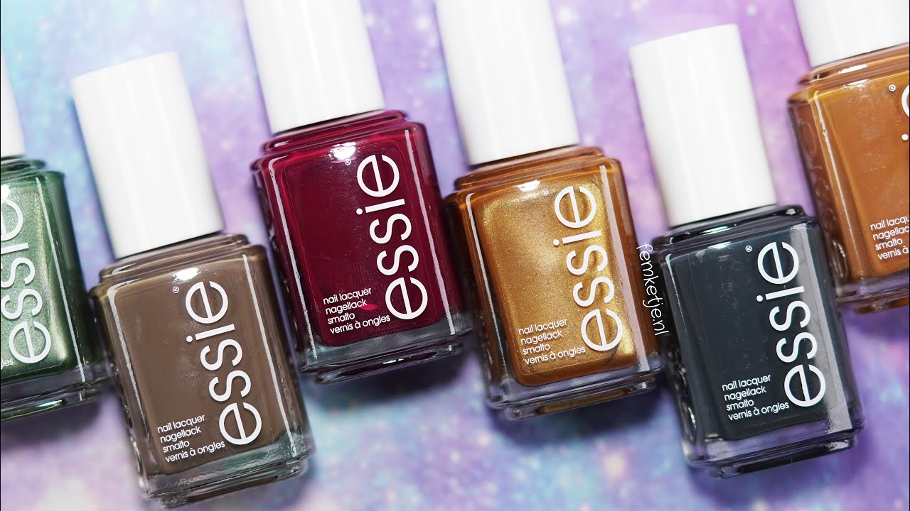 Essie Winter 2022 Collection (Wrapped In Luxury) - WINTER NAIL FEST - femketjeNL