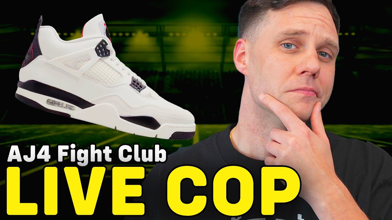 LIVE COP: JORDAN 4 FLIGHT CLUB