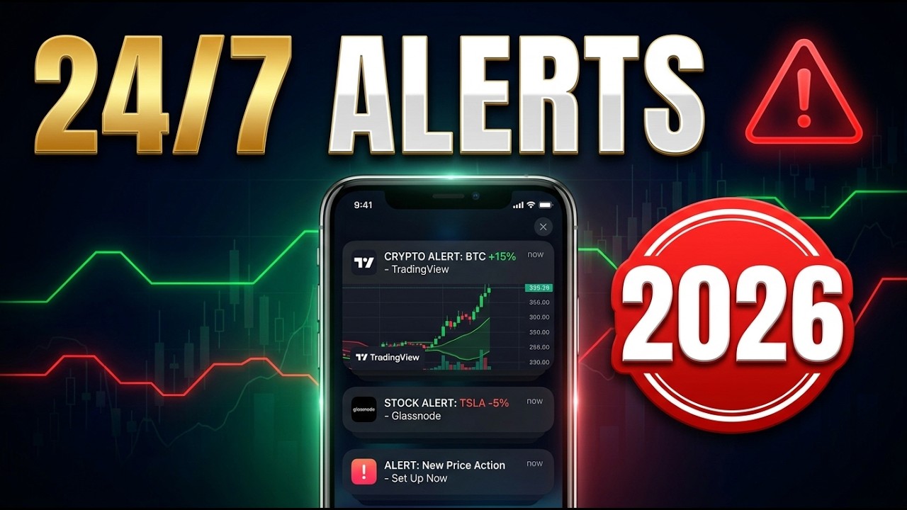 How to Set Up 24/7 Crypto & Stock Alerts That Actually Work in 2026 (Step-by-Step)