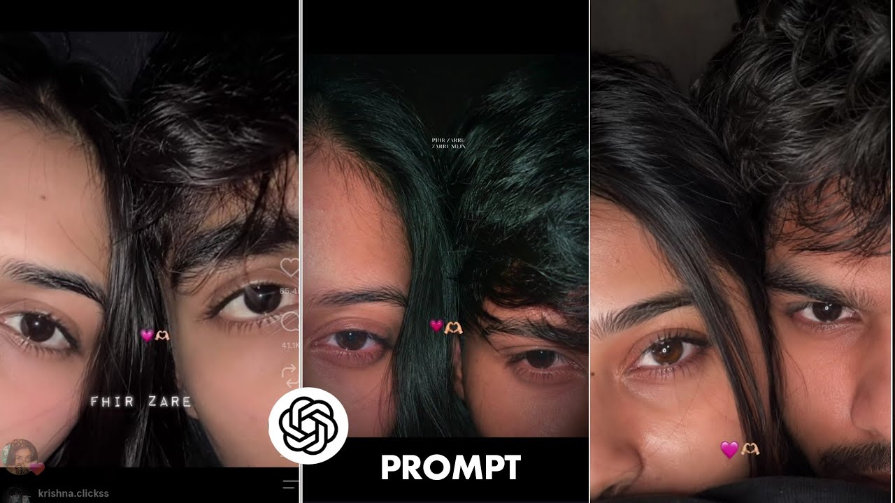 How to Create Viral Couple Eye AI Photos on Instagram with ChatGPT | Couple Eyes AI Photo Editing...