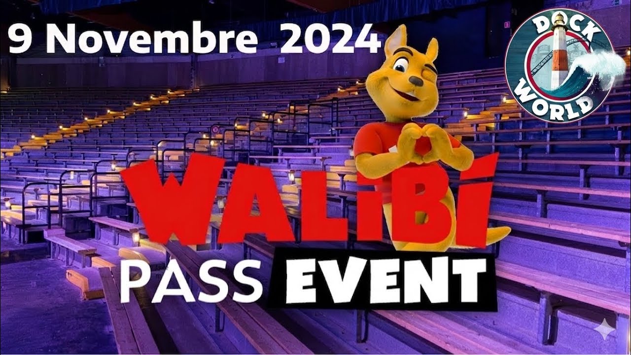 Walibi Pass Event 9 novembre 2024