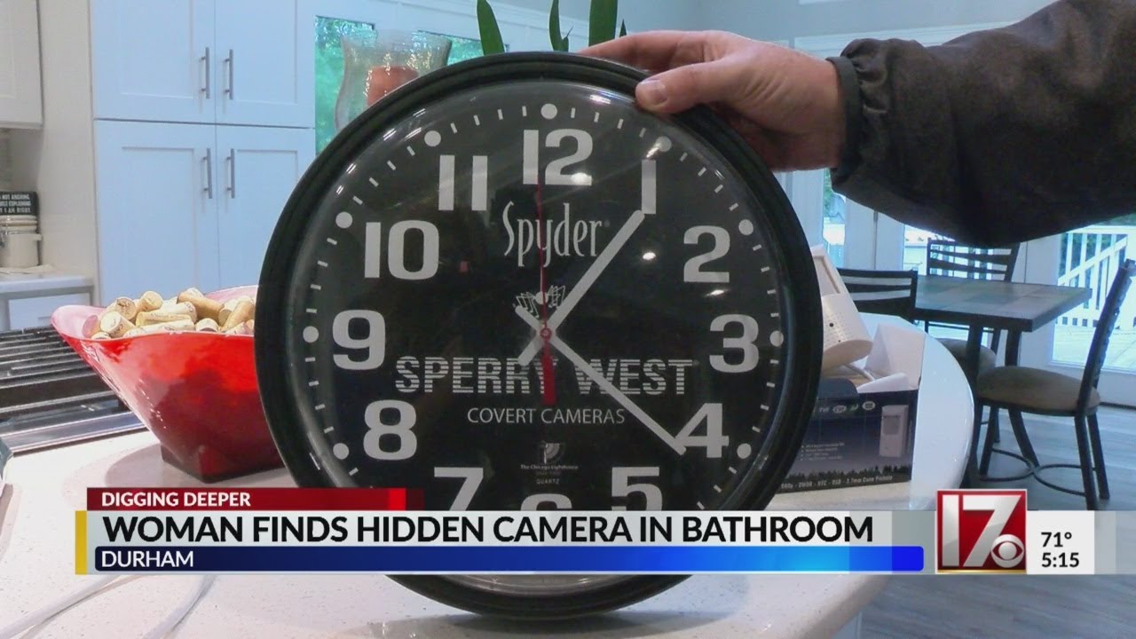 Woman finds hidden camera in bathroom, man charged