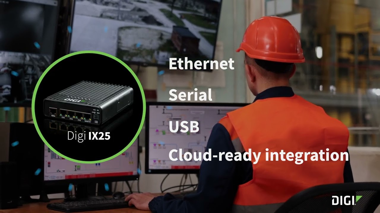Digi IX25 5G Cellular Router: Secure Connectivity for Industrial Networks