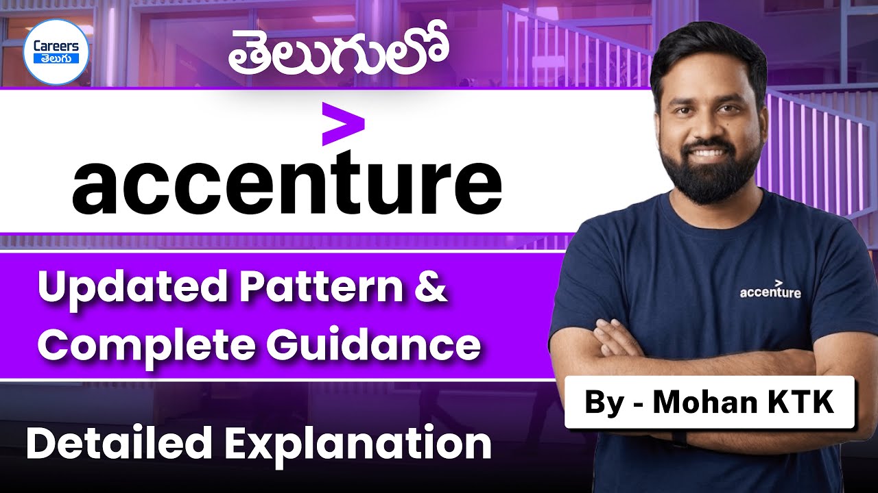 Accenture New Recruitment Pattern 2025 | Off-Campus | Complete Hiring Process by Mohan Sir