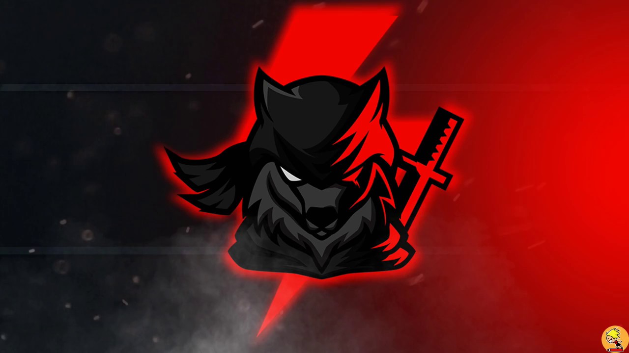 Ninja Wolf | Mascot Logo | Speedart