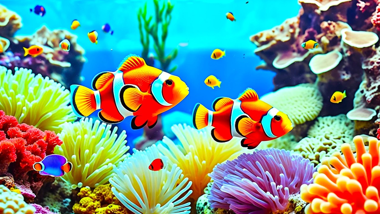The Best 4K Aquarium - Explore the Stunning World of Sea Jellyfish and Beautiful Coral Reef Fish. #8