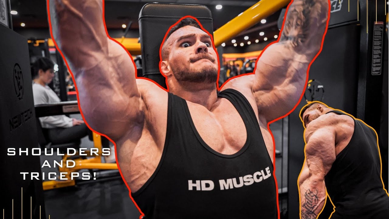 Nick Walker | ROAD TO RECOVERY! | INTENSE SHOULDER AND TRICEP WORKOUT! #bodybuilding #ifbb