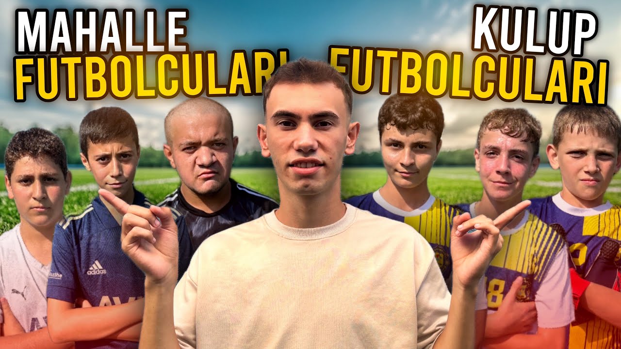 MAHALLE FUTBOLCULARI VS KULÜP FUTBOLCULARI! (BOL GERİLİMLİ MAÇ)