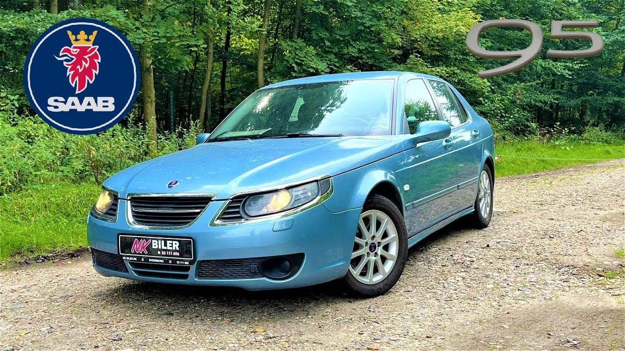 Saab 9-5 Sport Sedan 2008 | 2.3T 185 HP | POV Review, Launch & Sound